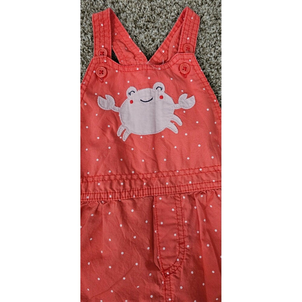 Girls size 24 mths Crab Romper - Picture 2 of 4